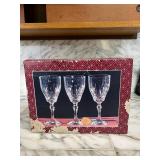 CTD015- Crystal D’Adriana Goblet Glasses