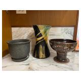 CTD064- Stoneware & Pottery Vases