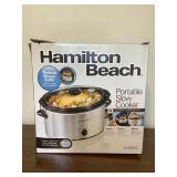 CTD123 Hamilton Beach 5 Quart Capacity Portable Slow Cooker