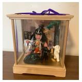 CTD128 Japanese Boy Doll In Glass Case