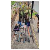 CTD209 - Fishing Poles And More (large Lot)