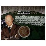 SST362 - 1976-S Eisenhower Type 2 Proof Dollar with COA