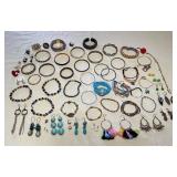 MTH024 Costume Jewelry Bracelets, Earrings, Brooches & More!