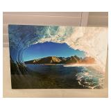 MTH034 Clark Little Art Photo On Tin Signed