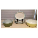 MTH074 Vintage Pyrex & Shenango China Restaurant Ware