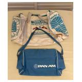 MTH077 Two Vintage Pan Am Bags