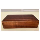 MTH152 Koa Wood Jewelry Trinket Box By Herb