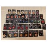 MTH213 Forty-Six Costume Jewelry Flower Rings