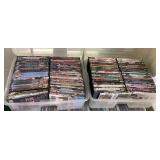 MMM009 Two Bins Of DVD’s