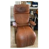 MMM013 Human Touch Brown Leather Perfect Chair