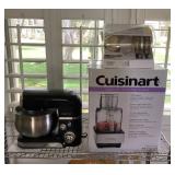 MMM017 Cuisinart Food Processor, Blade And Disc Holder & Lilpartner Stand Mixer