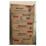 MMM061 Five Boxes of Maxtek DVD Cases 500 Each