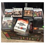 MMM090 - TV Series DVD Lot - Mission Impossible, MacGyver,, History Channel & More - Most Sealed