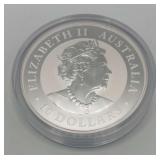 MMM239-2019 Australian Kookaburra 10oz Silver Medallion