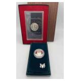 MMM246-Eisenhower Silver Proof Dollars