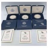 MMM248-American Eagle 3 Proof Lot