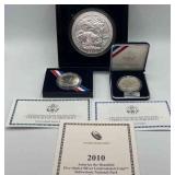 MMM257-Yellowstone Commemorative Silver Coin Lot