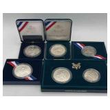 MMM260-Abraham Lincoln & Civil War Battlefield Commemorative Silver Coins