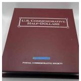 MMM287-Binder Coin & Stamp Collection US Commemorative Half-Dollars