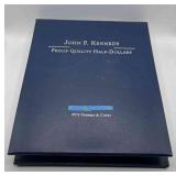 MMM288-Binder Collection, John F. Kennedy Proof Quality Half-Dollars