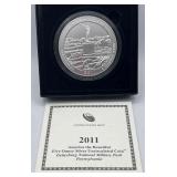 MMM289-2011 America The Beautiful 5 Oz Silver Coin