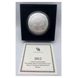 MMM292-5oz Silver Coin Hawaii Volcanoes National Park