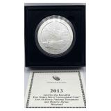 MMM298-2013 5 Oz Fine Silver Coins America The Beautiful Series