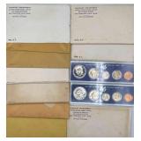MMM313-1960’s US Mint Proof & Uncirculated Coin Sets 