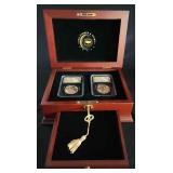 MMM407 - THE FIRST LAST PRODUCTION 2021 AMERICAN EAGLE ONE-OUNCE GOLD COIN SET