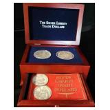 MMM408 - SILVER LIBERTY TRADE DOLLARS