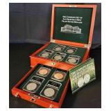 MMM416 - THE COMPLETE SET OF SAN FRANCISCO MINT PEACE SILVER DOLLARS