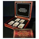 MMM419 - THE COMPLETE CHOICE UNCIRCULATED MORGAN SIVLER DOLLAR MINT COLLECTION