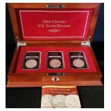 MMM447 - 19th Century U.S. Silver Dollars (3)