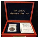 MMM450 - 18th Century Shipwreck Silver Coin