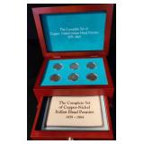 MMM464 - The Complete Set Of Copper-Nickel Indian Head Pennies 1859-1864