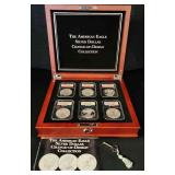 MMM473 - THE AMERICAN EAGLE SILVER DOLLAR CHANGE-OF-DESIGN COLLECTION