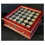 MMM486 - The Complete Collection Of Walking Liberty Half-Dollars