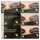 MMM498 - United States Mint Silver Proof Set (6)