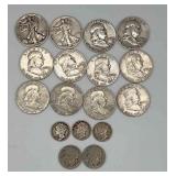 MMM702-Vintage Silver Coin Lot
