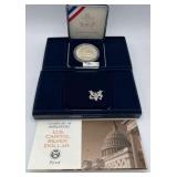 MMM703-Pair Of 1994 US Capitol Siver Proofs