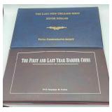 MMM378-Last New Orleans Mint Silver Dollar And The 1st And Last Year Barber Coins Sets