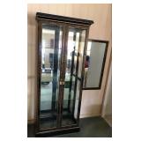 KVF036 Asian Style Curio Cabinet & Matching Mirror