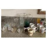 KVF057 Various Crystal Glassware, Ceramic Mugs & More!