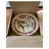 KVF094- Oriental Plate in Box w/Display Stand