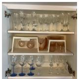 TTK021 Waterford Crystal, Various Glass Stemware & Pink Depression Glass