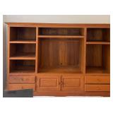 TTK053- Wooden Entertainment Center