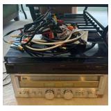 TTK056 Vintage Technics Disc Player And Sansui Stereo Reciever G-3000