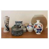 TTK068- Assortment of Oriental Vases and More
