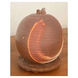 TTK098 Clay Pottery Vase With Wooden Stand 