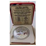 TTK108 - Honolulu Mint God Bless America Commemorative Coin - One Troy Oz, .999 Silver